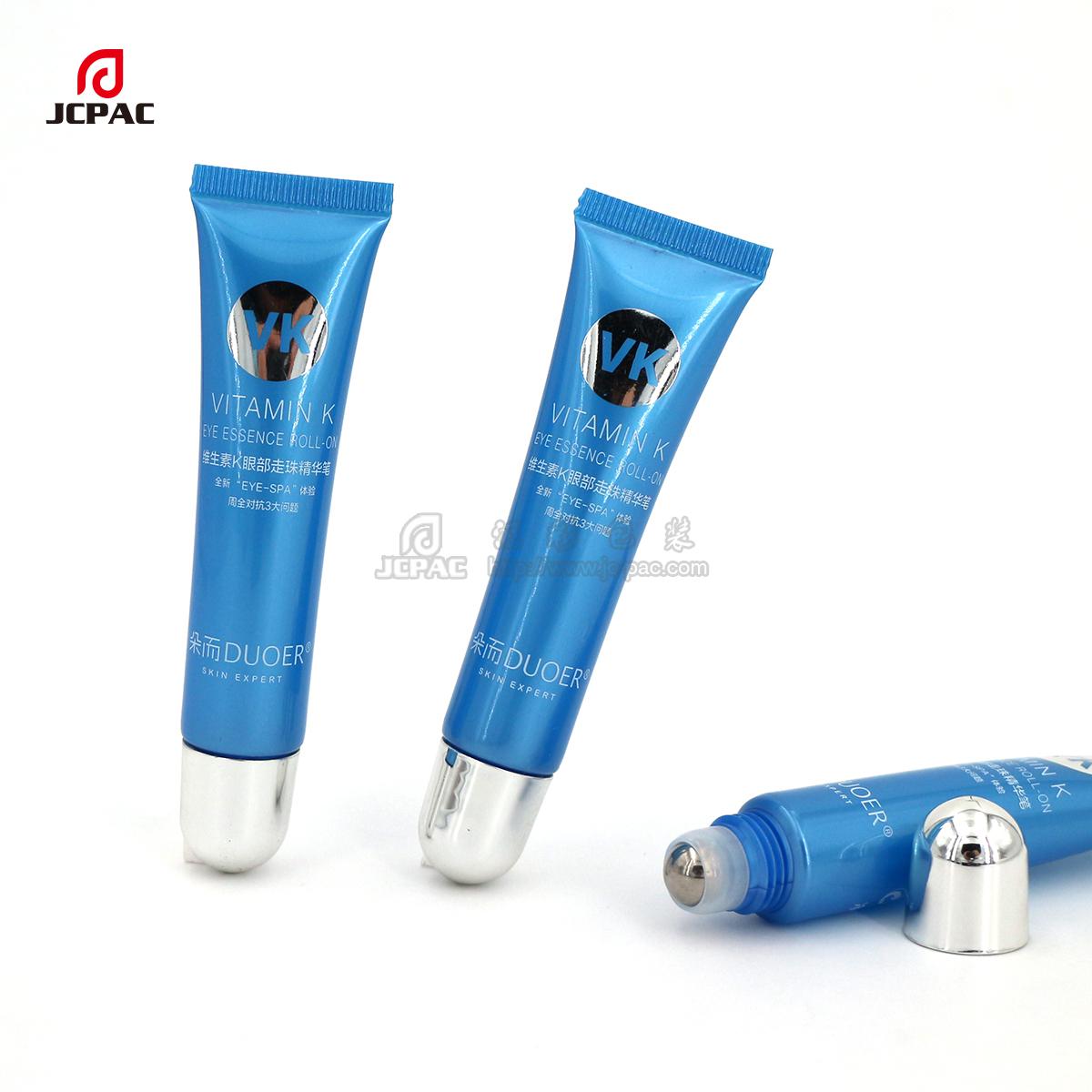 RM190282 19mm 10ml Lip Balm Roller Ball Tube,Cosmetic Tube Packaging