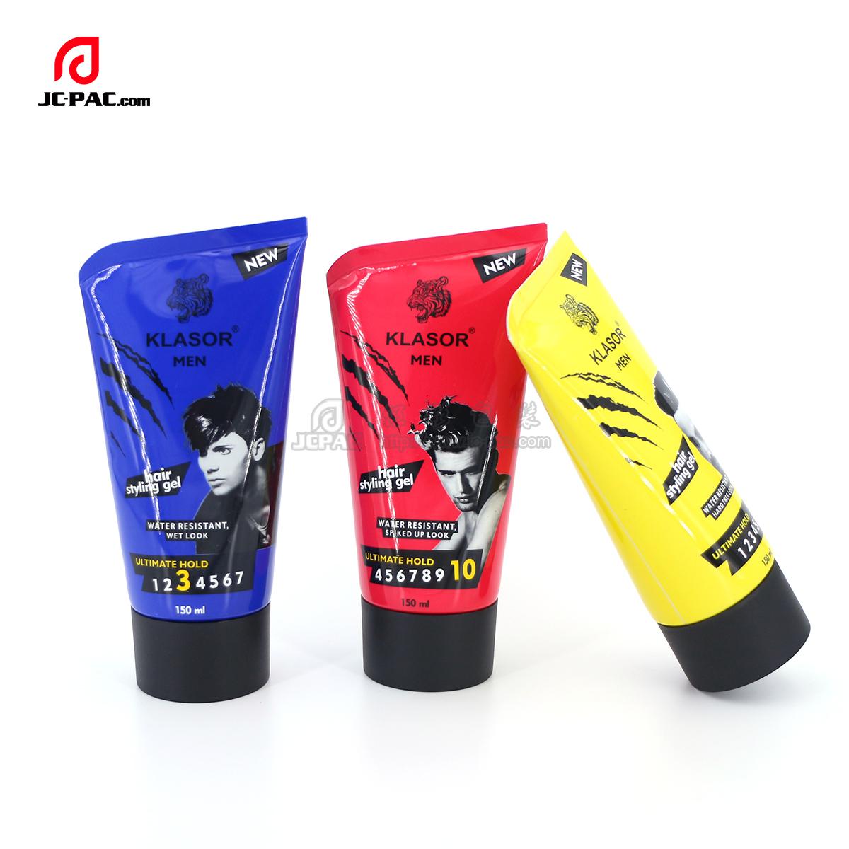 AB500117  150ml Men's Hair Gel Tube Package, Aluminum Plastic Tube , Cosmetic tube